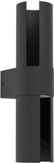 Applique d'extérieur Eglo montelauro - 32 cm - noir - lumière blanche orientable (lumière chaude, neutre et lumière du jour)