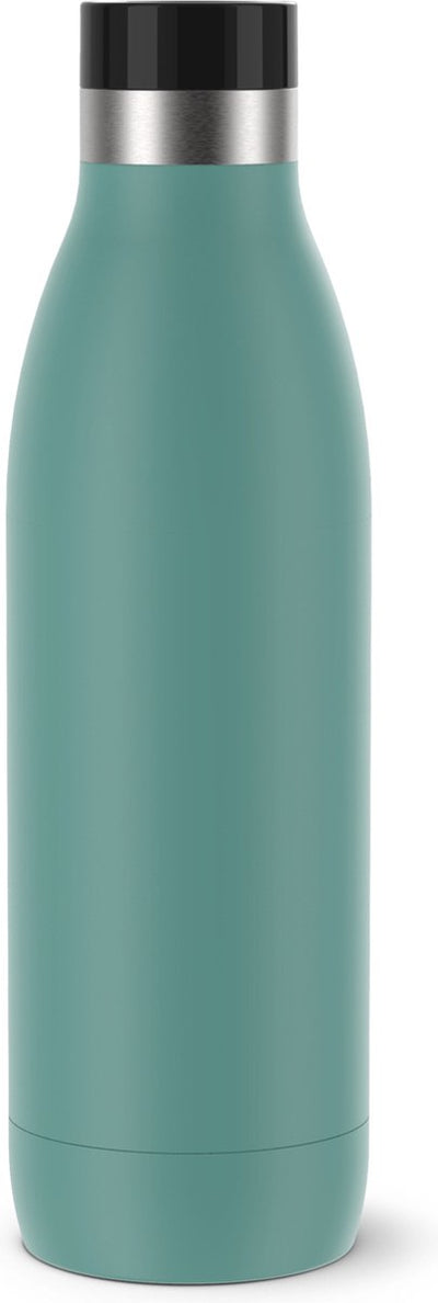 Tefal bludrop basic - bouteille thermos - 0,7l - vert - étanche - acier inoxydable - convient aux boissons chaudes et froides