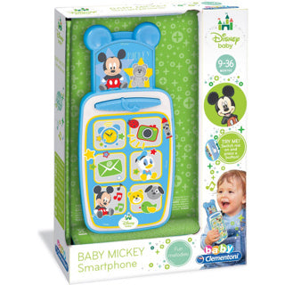 Téléphone bébé Mickey et Minnie avec lumière et son