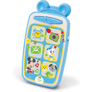 Téléphone bébé Mickey et Minnie avec lumière et son