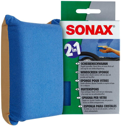 Sponge de fenêtre 8 x 16 cm Viscose jaune vert