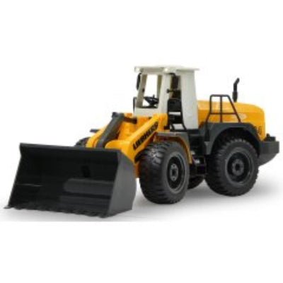 Véhicule RC Jamara - 405007 Chargeuse sur pneus RC Liebherr 564 Modèle RC prêt à l'emploi - 1:20