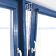 Calandre de protection Trixie pour la fenêtre partie latérale blanche