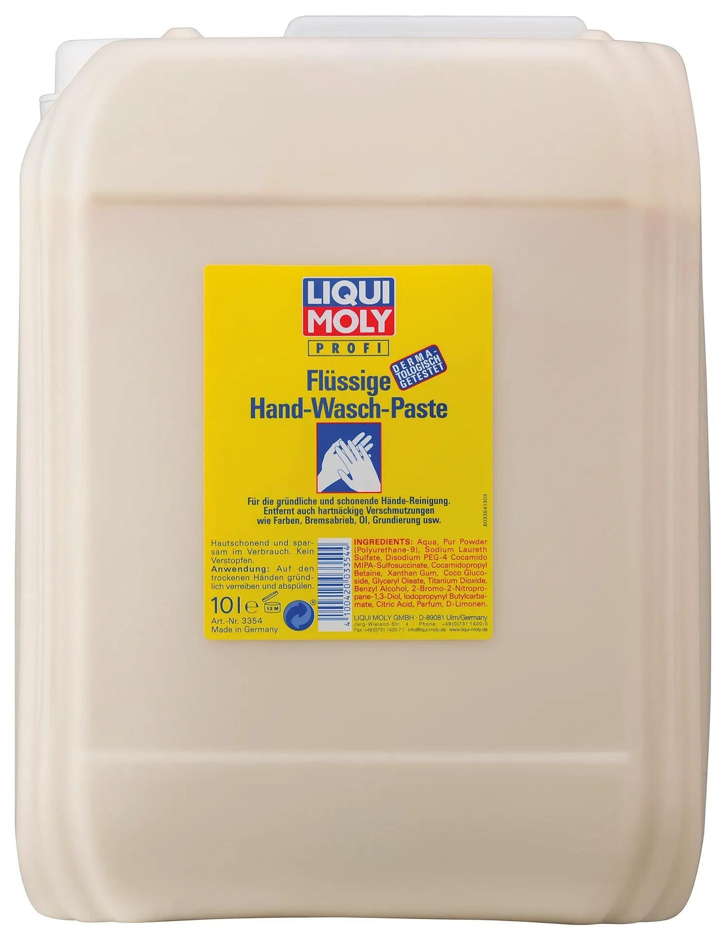 Pâte de lavage de main Liqui Moly 10L