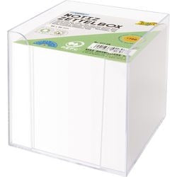Support plexiglas transparent + recharge folia 700 feuilles 9x9cm
