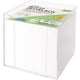 Support plexiglas transparent + recharge folia 700 feuilles 9x9cm
