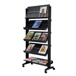 Porte-brochure flux papier 85,5x38,5x167,5cm 3x5x4