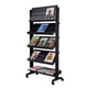 Porte-brochure flux papier 85,5x38,5x167,5cm 3x5x4