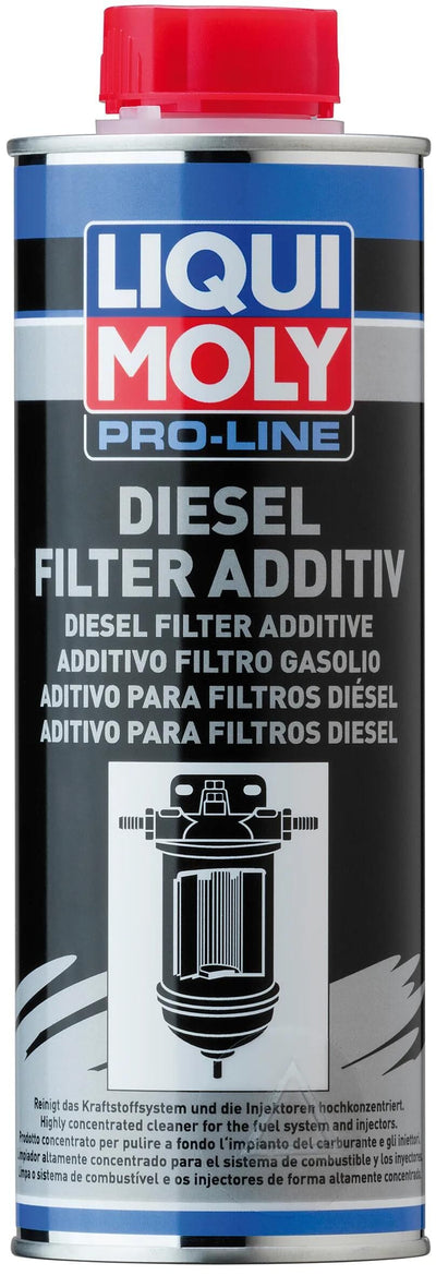 Filtre diesel pro-line avec additif Liqui Moly. Additif pour filtre à gasoil lm pro line