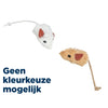 Trixie Set Mice avec Catnip Core Plance