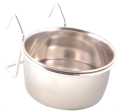 Trixie Food Bowl avec support pour accrocher l'acier inoxydable