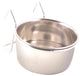 Trixie Food Bowl avec support pour accrocher l'acier inoxydable