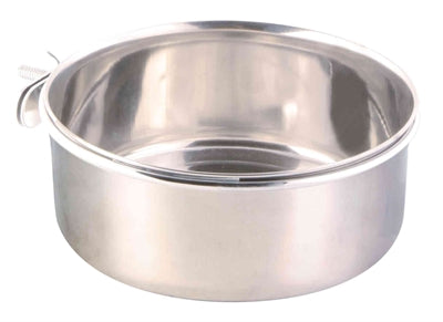 Bol de nourriture Trixie avec acier inoxydable fixant des vis