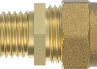 Kirchhoff pièce de transition en laiton, vierge, 18 mm x 1 2 et, raccord à collier pour tuyau en cuivre - 989457617