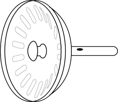 Crépine de rechange Kirchhoff, inox, ø 81 mm pour vanne à panier ø 114 mm, avec bille - 98835640