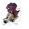 Dino sur moteur friction 12cm lot de 2