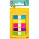 Index post-it 683-5cb 12x43mm néon assorti petit 100 feuilles