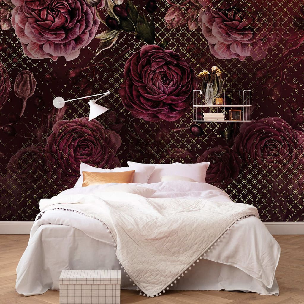 Komar Komar Photo Fond d'écran Rouge intense 350x280 cm