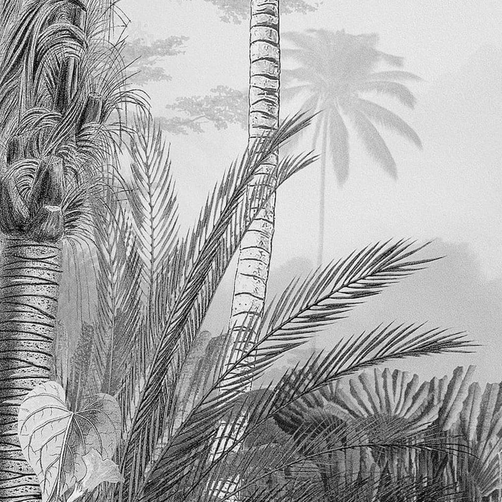 Komar Komar Photo Wallpaper Lac Tropical Black blanc 200x270 cm