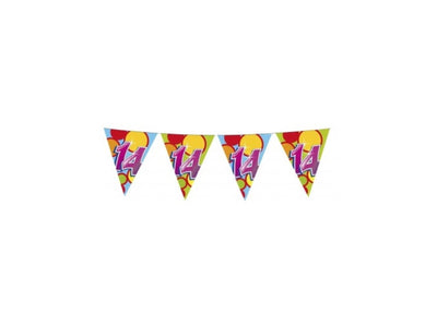 Haza flag line 10mtr figurines 14 ans pack 5