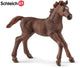 Poulain pur-sang anglais Schleich. 9 cm.