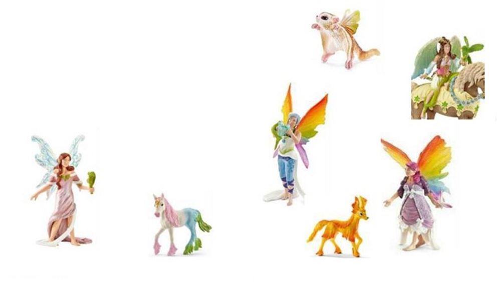 Sac surprise Schleich bayala avec 3 éventails