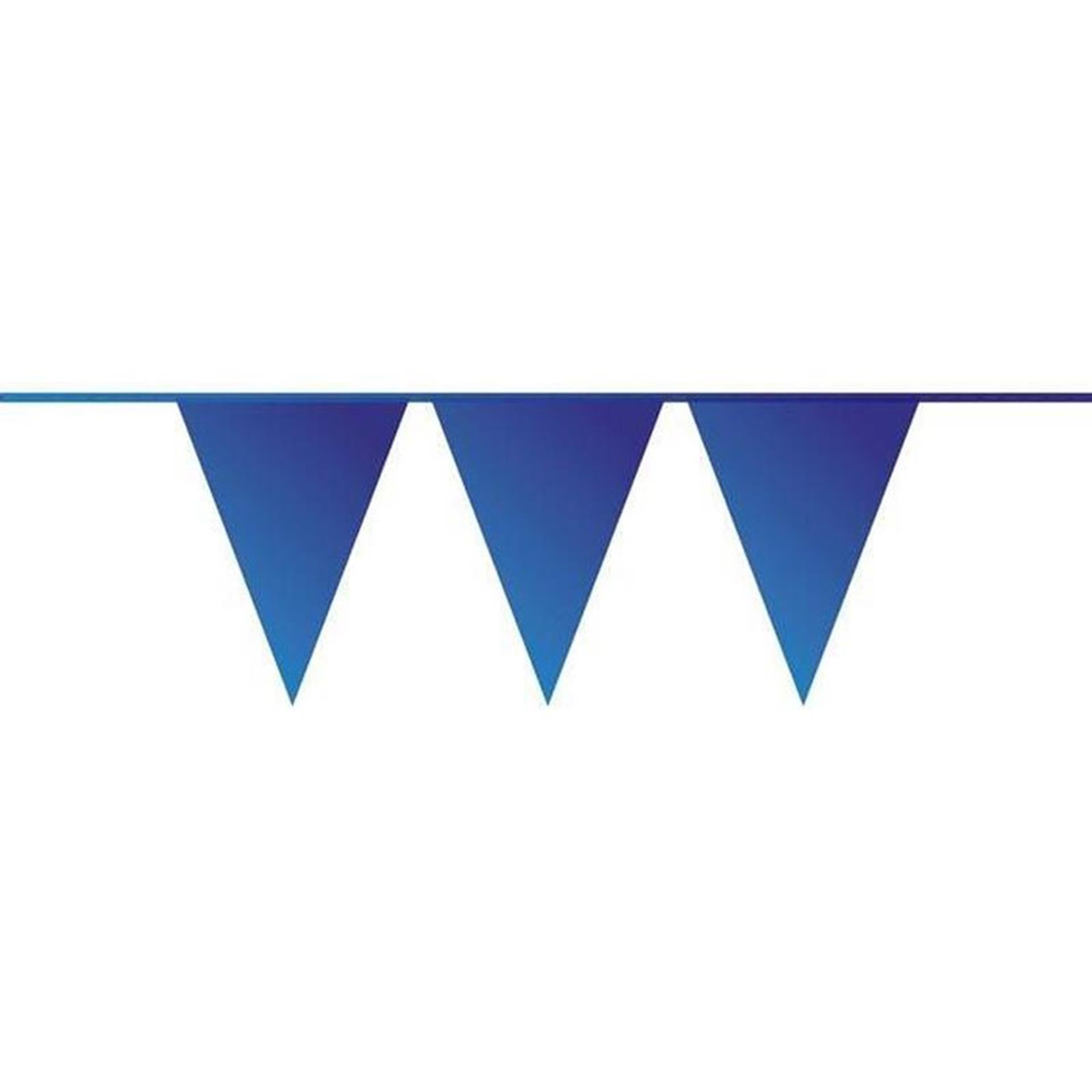 Ligne drapeau Haza 10m bleu