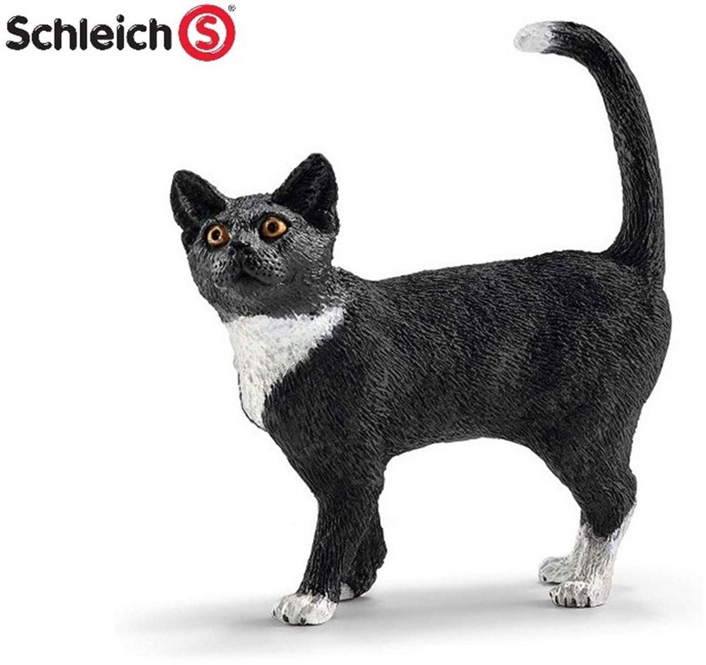 Chat noir Schleich. 5 cm. 3+
