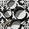 Tarhong Food Bowl chien double mélamine gris blanc