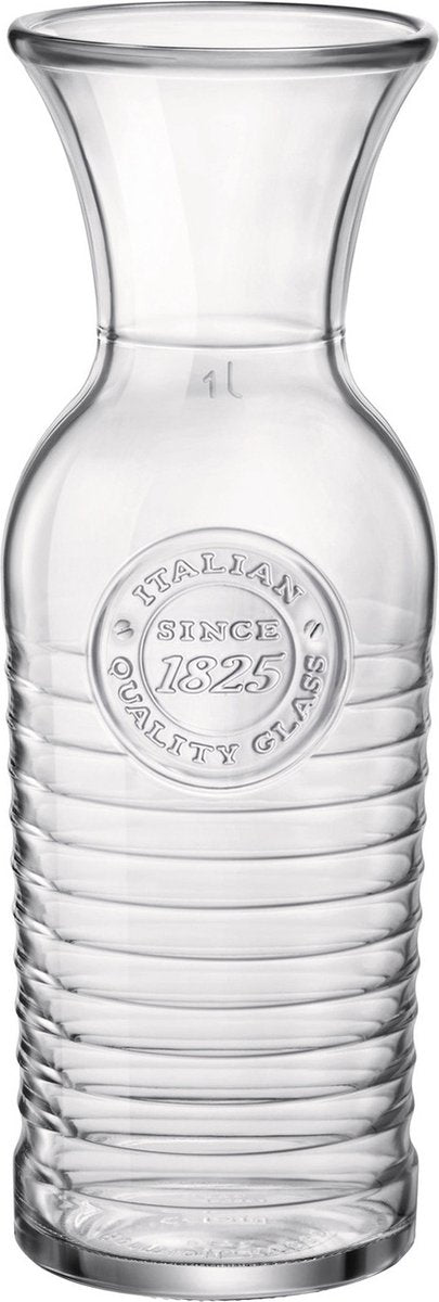 Pichet Bormioli rocco - 1 litre - verre - carafe - pichet à eau ou à vin - pichet à jus - pichet à eau