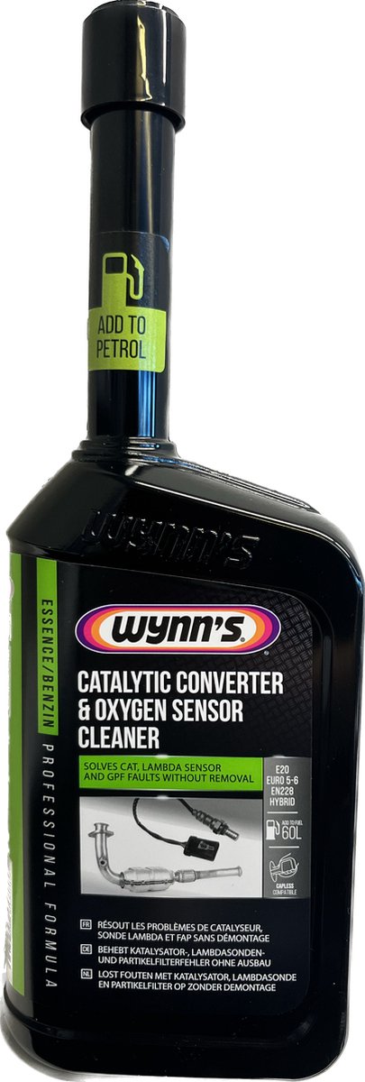 Wynn's nettoyant pour capteur d'oxygène pour convertisseur catalytique 500 ml