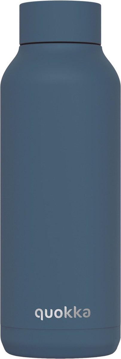 Quokka gourde en acier inoxydable pierre solide bleu 510 ml