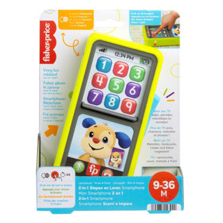 Fisher Prix Learning Pleasure Laugh Learn Apprenez le smartphone en cuir 2in1