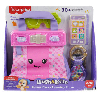 Sac à main en cuir de rire de Fisher Price