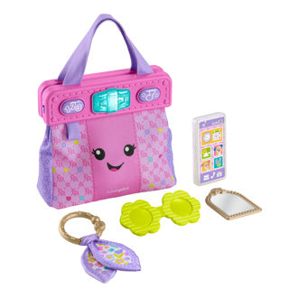 Sac à main en cuir de rire de Fisher Price