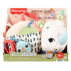 Fisher-Price sur le ventre jouant au rhinocéros errant
