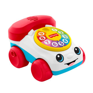 Jouet à pousser pour véhicule téléphonique Fisher-Price avec sons
