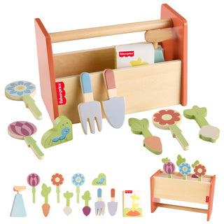 Outils de jardinage en bois Fisher Price | 2 pièces