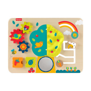 Planche d'activités en bois Fisher Price
