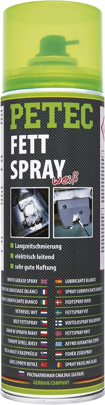 Petec graisse pulvérisation blanc 500 ml