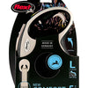Flexi rollijn Nouveau ruban de confort noir
