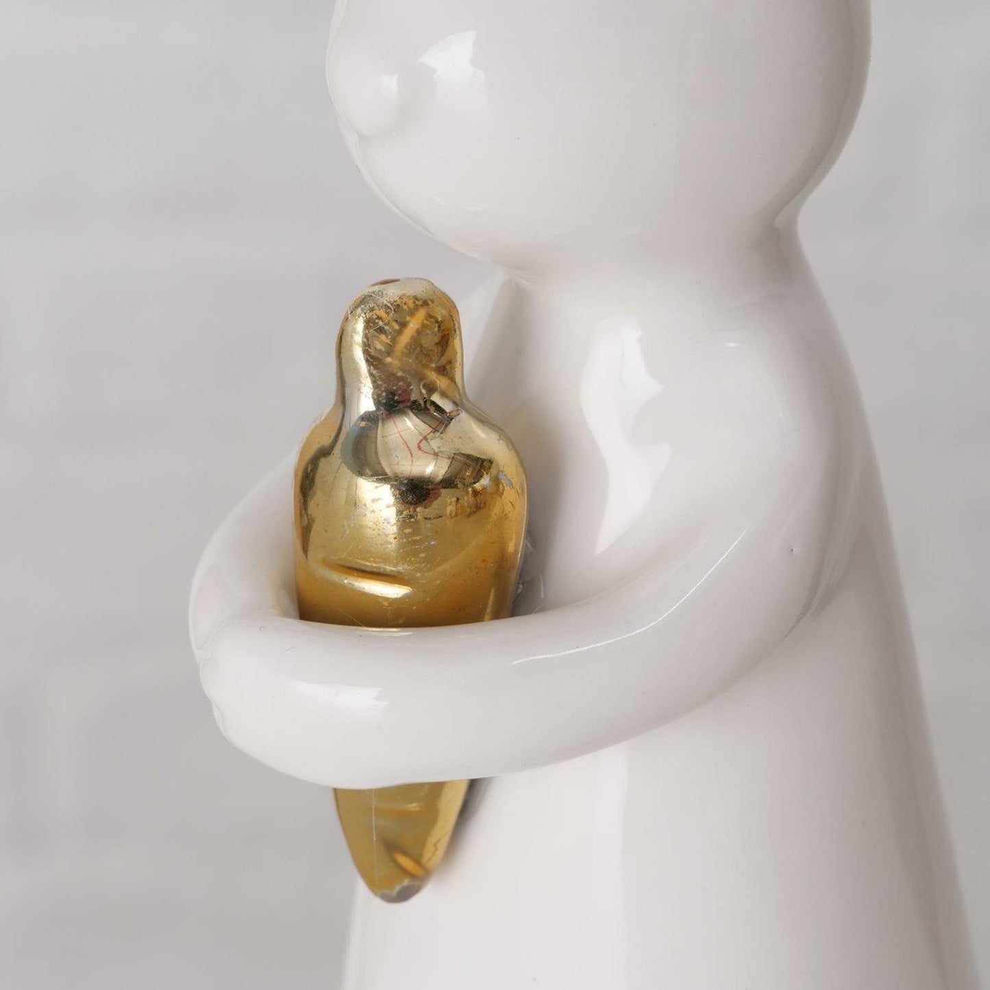Boltze maison figurine lièvre hopsi 5x5,2x15cm