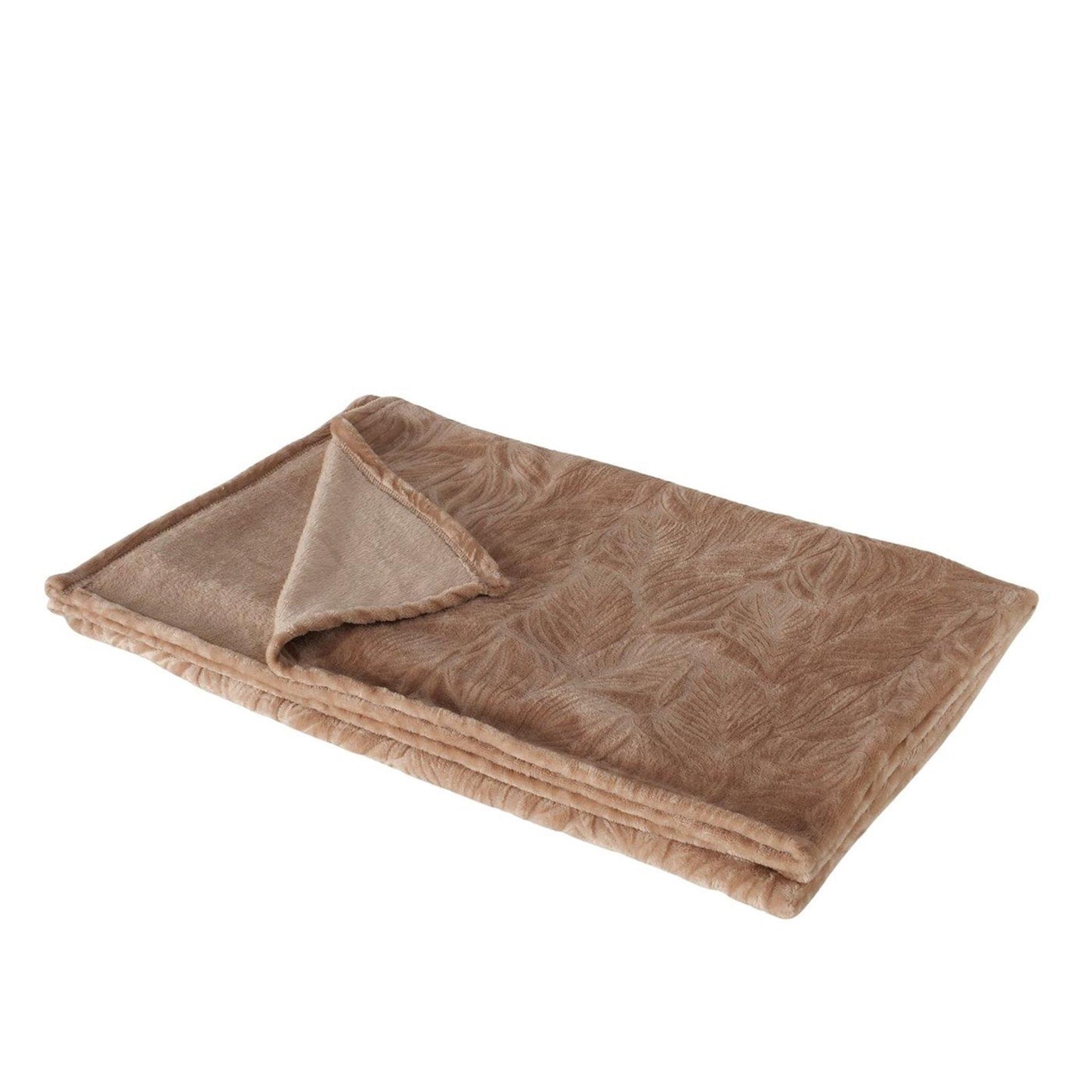 Boltze home living couverture taupe 130cm