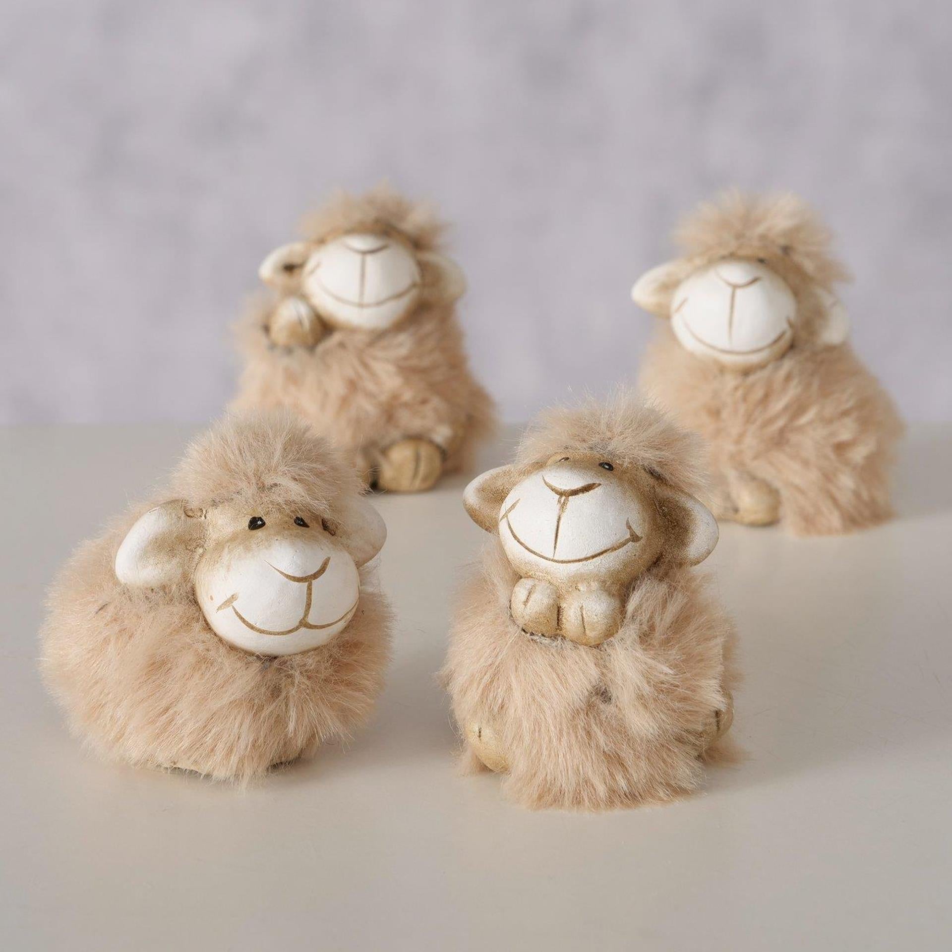 Boltze maison figurine mouton 4,5x5x5,5cm