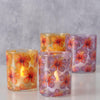 Lanterne hibiscus Boltze home 2 pièces