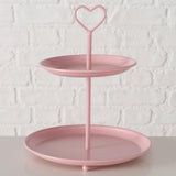 Boltze home etagère rose ø21xh25cm - afbeelding 2