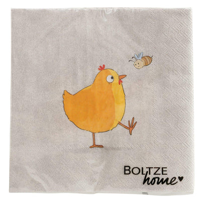 Boltze home serviettes henny 16,5x3cm