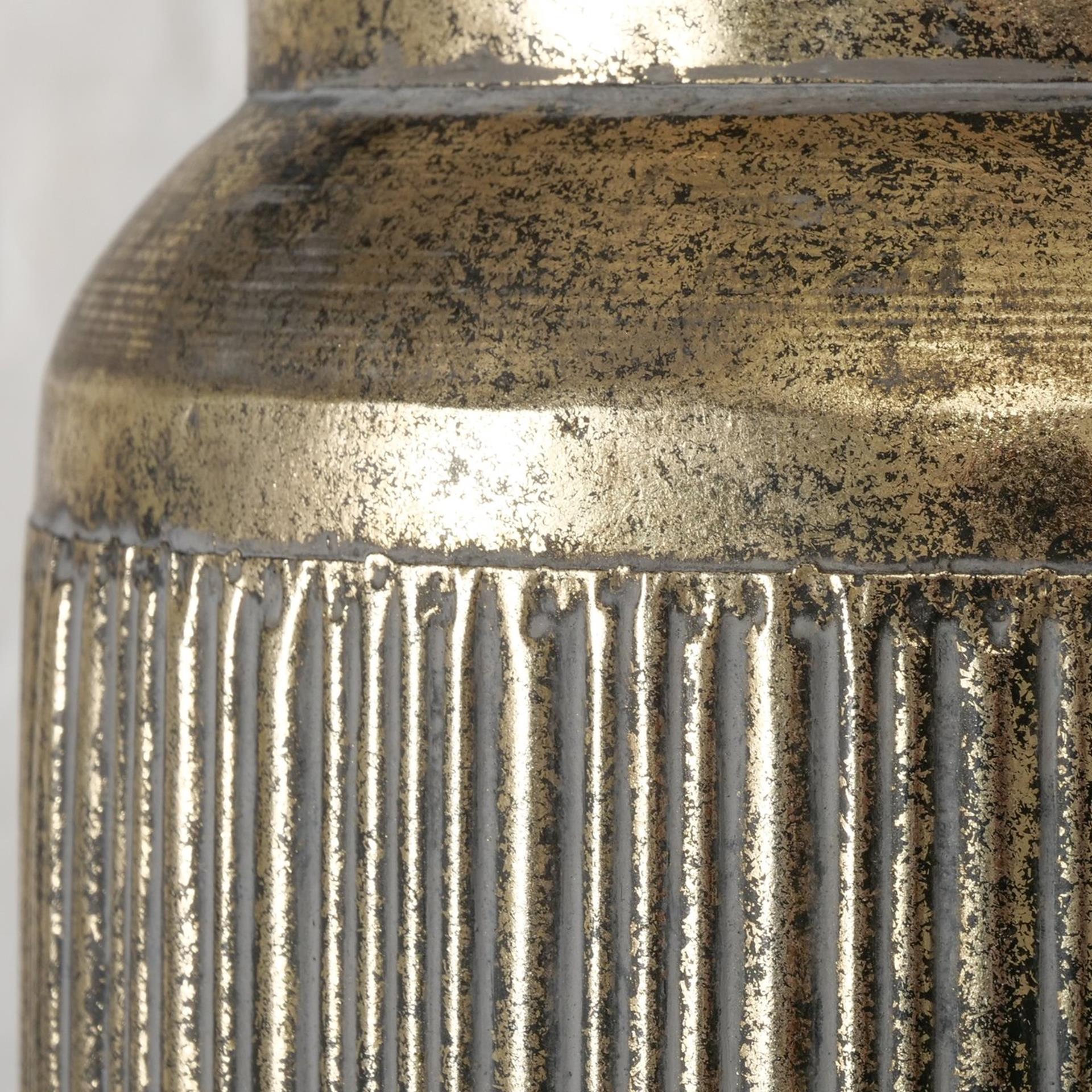 Boltze home vase somerset métal h50cm