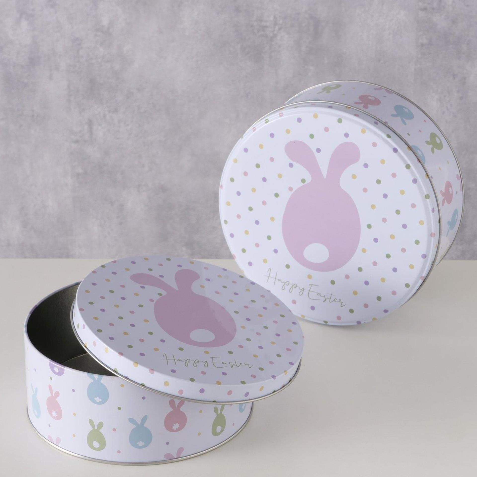 Boîte de rangement Boltze home 2 pièces h 7-8 cm