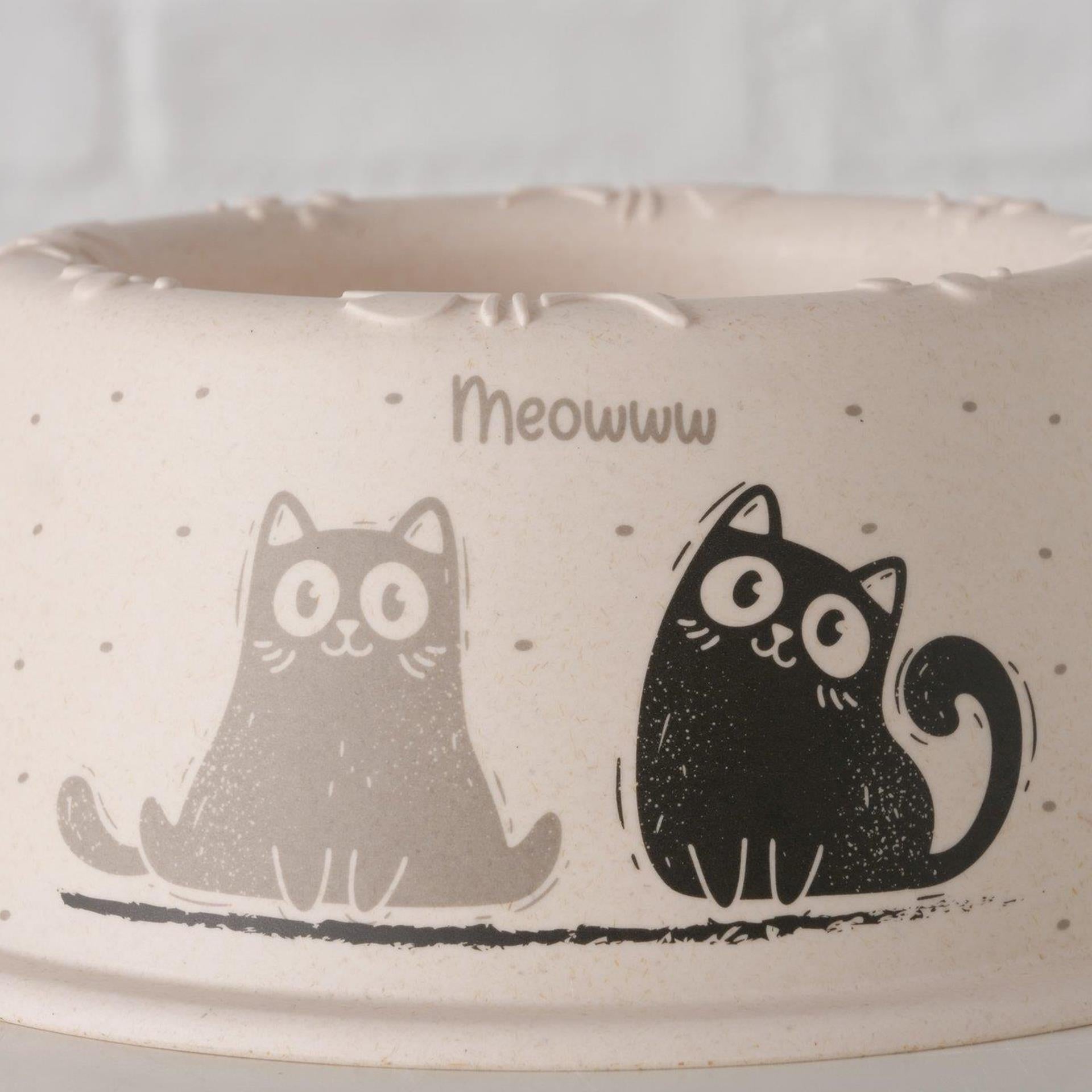 Bol de nourriture pour chat Boltze home ø17xh7cm